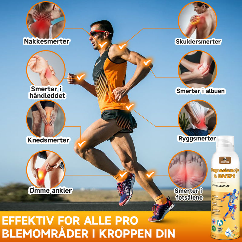 💖Ourlyard™ Magnesiumolje og Bievenn Leddsmertespray👨⚕️Godkjent av Norsk Ortopedisk Forening (NOF)