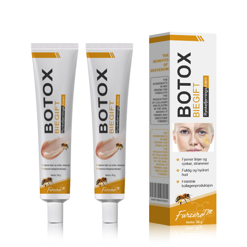 🫎🎀Laget og sendt fra Norge ✅ Furzero™ Botox Bee Venom Rynkefjerningskrem - Siste dag kampanje 70 % AVSLAG