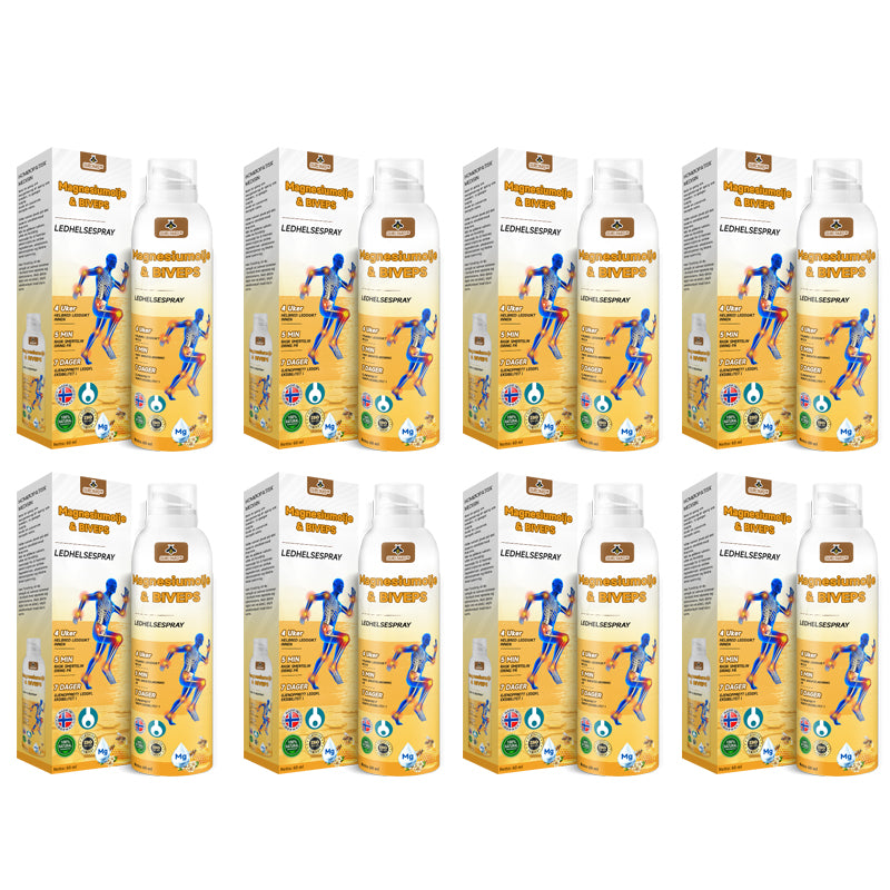 💖Ourlyard™ Magnesiumolje og Bievenn Leddsmertespray👨⚕️Godkjent av Norsk Ortopedisk Forening (NOF)