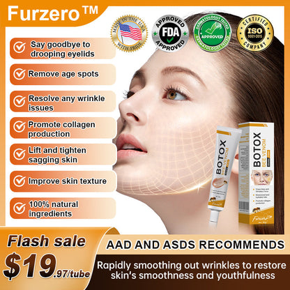 🍀👨‍⚕️Laget og sendt fra Norge ✅ Furzero™ Botox Bee Venom Rynkefjerningskrem - Siste dag kampanje 70 % AVSLAG