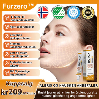 🫎🎀Laget og sendt fra Norge ✅ Furzero™ Botox Bee Venom Rynkefjerningskrem - Siste dag kampanje 70 % AVSLAG