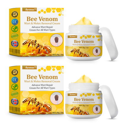 🐝flysmus™ Bievenom vorte- og føflekkfjerningskrem, sertifisert av Statens legemiddelverk (NoMA)💖✅