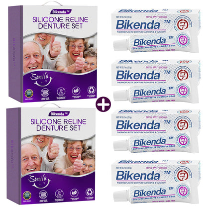 🏅💎Offisiell nettside | Bikenda™ Silikon tannprotesereparasjonsett 👨🏻‍⚕️ Anbefalt av Den Norske Tannlegeforening (DNTF)