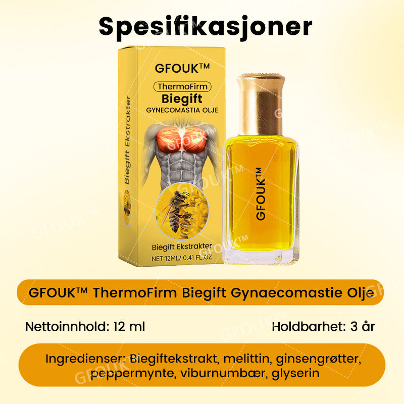 GFOUK™ ThermoFirm Biegift Gynekomasti Olje